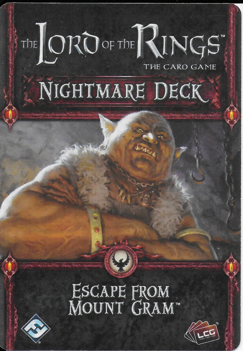 Escape From Mount Gram Nightmare Deck cover