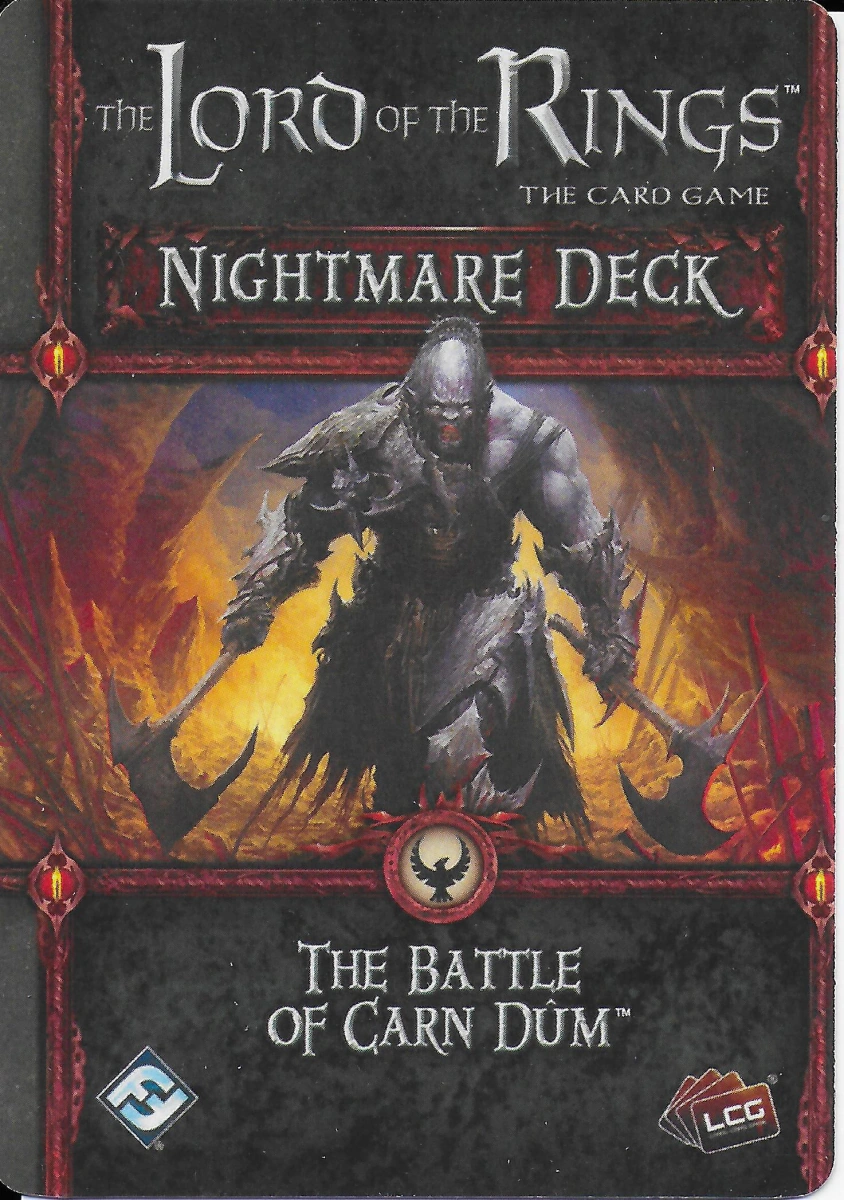 The Battle of Carn Dûm Nightmare Deck cover