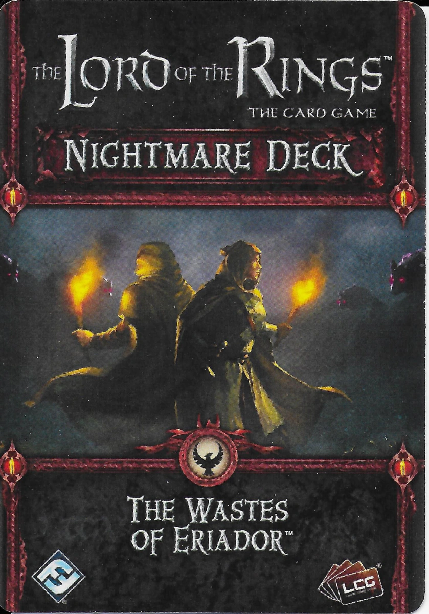 The Wastes of Eriador Nightmare Deck cover